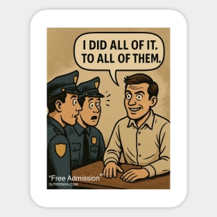 Free Admission Sticker